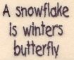 Winter's Butterfly Embroidery Designs by John Deer's Adorable Ideas - Multi-Format CD-ROM AIDAWB