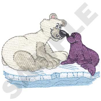 Polar Pals Embroidery Designs by Dakota Collectibles on a CD-ROM 970251