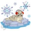 Animals with Snowflakes Embroidery Designs by Dakota Collectibles on a CD-ROM 970317