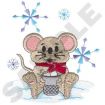 Animals with Snowflakes Embroidery Designs by Dakota Collectibles on a CD-ROM 970317