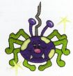 Halloween 2 Glow In The Dark Embroidery Designs by Dakota Collectibles on a Multi-Format CD-ROM