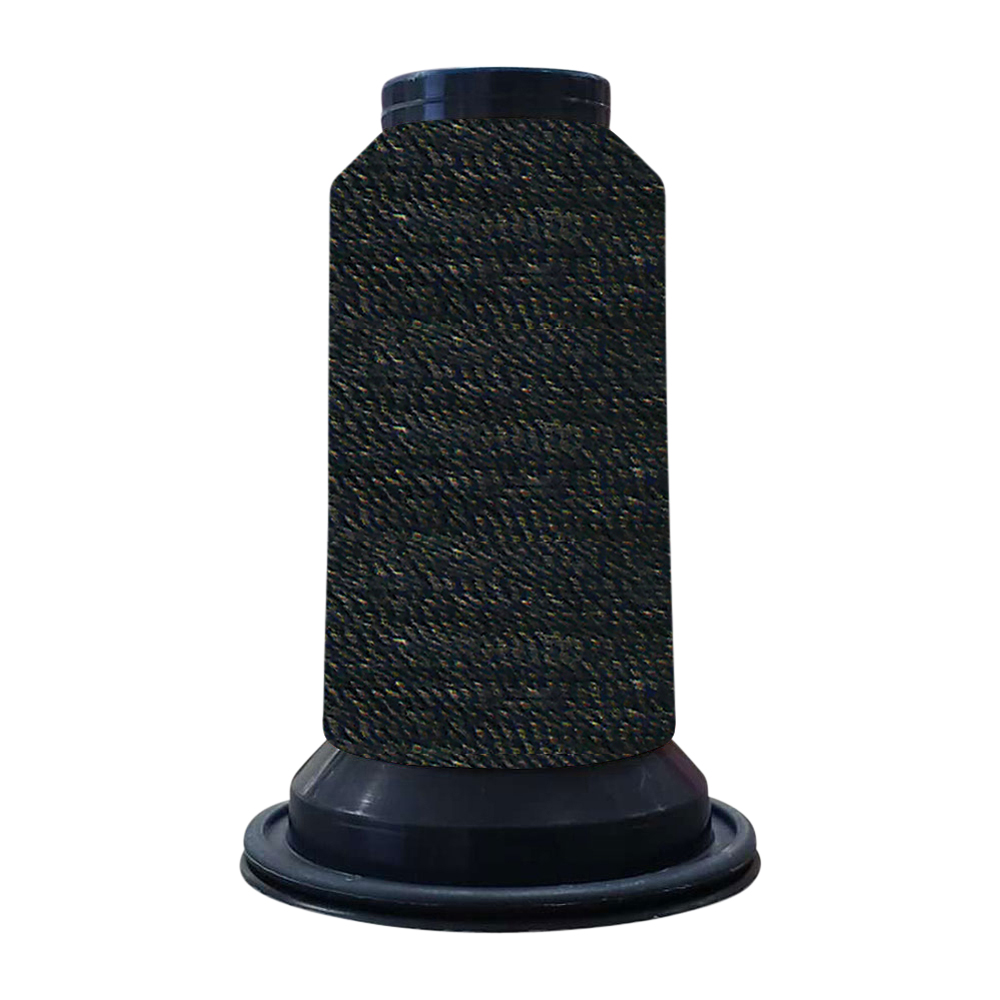 EF0900 Black Embellish Flawless 60wt High-Sheen Polyester Thread - 1000m Spool