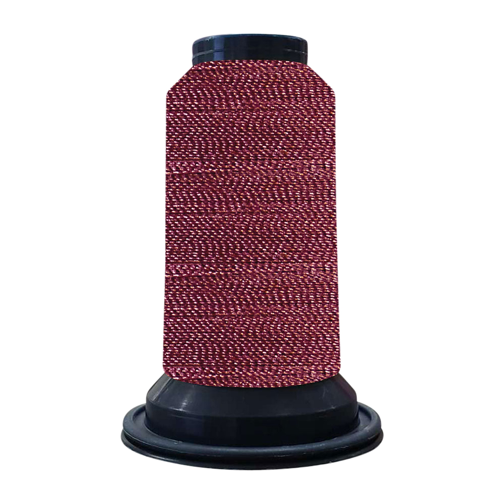 EF1906 Purple Pansies Embellish Flawless 60wt High-Sheen Polyester Thread - 1000m Spool