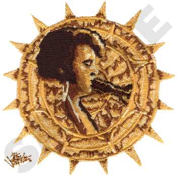 Elvis Presley Burning Love Embroidery Designs on a Multi-Format CD-ROM LS0202