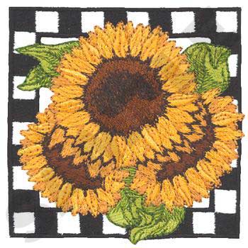 Fun in the Sunflowers Embroidery Designs by Dakota Collectibles on a CD-ROM 970150