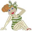 Fashion Beach 1 by Loralie Designs Embroidery Designs on a Multi-Format CD-ROM 631602