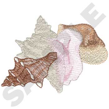 Seashells Embroidery Designs by Dakota Collectibles on a CD-ROM 970241