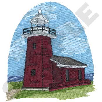 West Coast Lighthouses Embroidery Designs by Dakota Collectibles on a CD-ROM 970247
