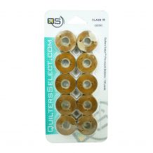 Quilters Select - Select Para Cotton Poly 80wt Thread Class 15 Pre-Wound Bobbins - 10/pack - Harvest