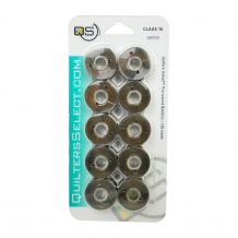Quilters Select - Select Para Cotton Poly 80wt Thread Class 15 Pre-Wound Bobbins - 10/pack - Cleveland