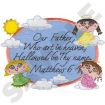 Angels with Verses 5x7 Embroidery Designs by Dakota Collectibles on a CD-ROM 970318