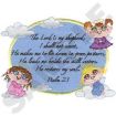 Angels with Verses 5x7 Embroidery Designs by Dakota Collectibles on a CD-ROM 970318