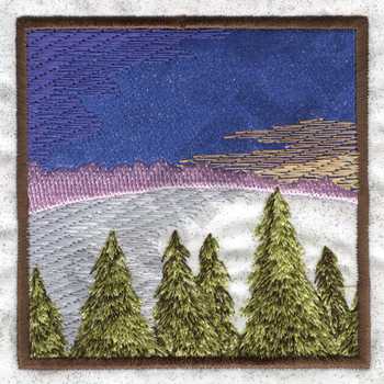 Scenic Windows Winter Embroidery Designs & Project by Dakota Collectibles on a CD-ROM 970376