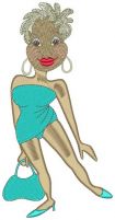Fashion Beach 1 by Loralie Designs Embroidery Designs on a Multi-Format CD-ROM 631602