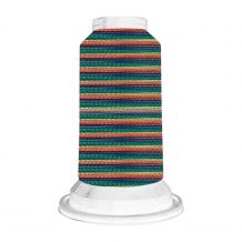 V50 Rainbow - Floriani Variegated Rayon Embroidery Thread - 1000m Spool