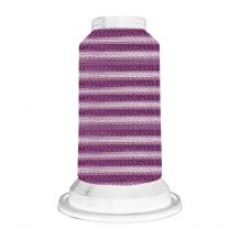 V67 Lilac Stripe - Floriani Variegated Rayon Embroidery Thread - 1000m Spool