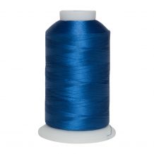 X0104 China Blue Exquisite 5000 Meter Polyester Embroidery Thread King Spool