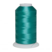 X109 Turquoise Exquisite 5000 Meter Polyester Embroidery Thread King Spool 