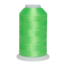 X1183 Bright Green Exquisite 5000 Meter Polyester Embroidery Thread King Spool 
