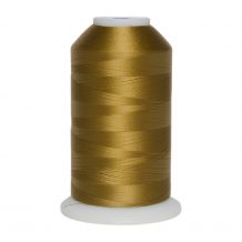 X2519 Bright Gold 2 Exquisite 5000 Meter Polyester Embroidery Thread King Spool