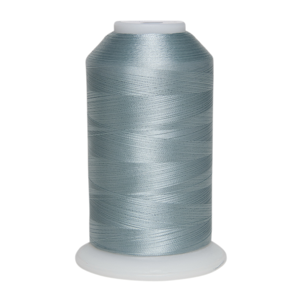 X0402 Ice Blue Exquisite 5000 Meter Polyester Embroidery Thread King Spool