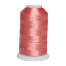 X0506 Carnation Pink Exquisite 5000 Meter Polyester Embroidery Thread King Spool