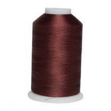 X0513 Dark Brown Exquisite 5000 Meter Polyester Embroidery Thread King Spool