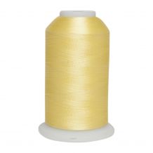 X0632 Pale Yellow 2 Exquisite 5000 Meter Polyester Embroidery Thread King Spool