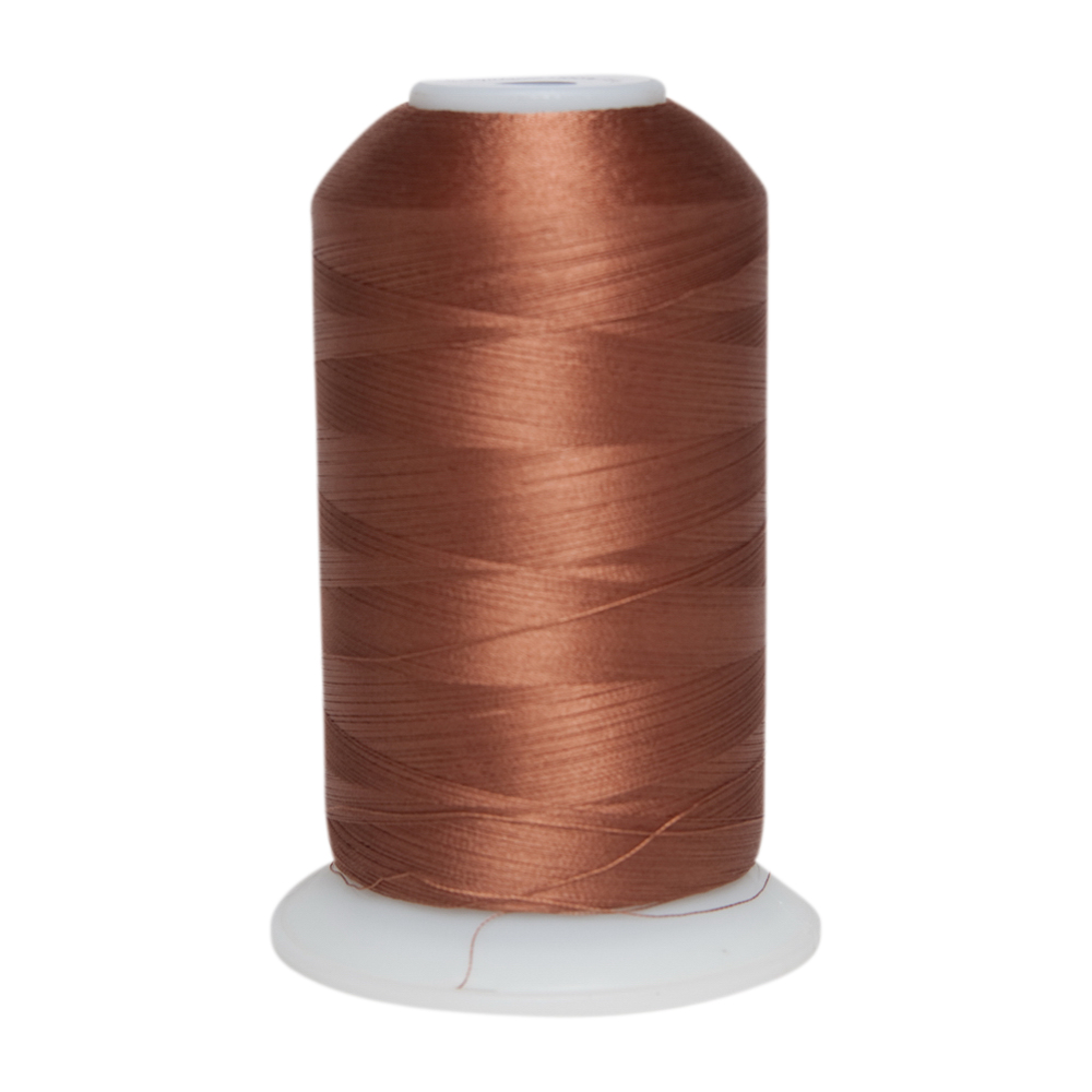 X833 Bunny Brown Exquisite 5000 Meter Polyester Embroidery Thread King Spool