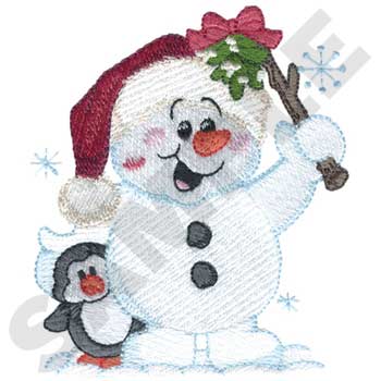 Christmas Snowmen Embroidery Designs by Dakota Collectibles on a CD-ROM 970246