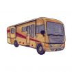Road Trip USA Embroidery Designs by Amazing Designs on a Multi-Format CD-ROM ADC-111J