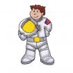 Blast Off Embroidery Designs by Amazing Designs on a Multi-Format CD-ROM ADC-116
