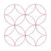 Quilt Patterns 3 Embroidery Designs by Amazing Designs on a Multi-Format CD-ROM ADC-117J