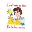 Domestic Goddess JUMBO Embroidery Designs by Amazing Designs on a Multi-Format CD-ROM ADC-81J