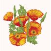 Floral Fantasies Embroidery Designs by Lennie Honcoop for Amazing Designs on a Multi-Format CD-ROM ADP-62J