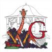Hungry Animal Alphabet Embroidery Designs by J. Wecker Frisch for Amazing Designs on a Multi-Format CD-ROM ADP-63J