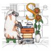 Hungry Animal Alphabet Embroidery Designs by J. Wecker Frisch for Amazing Designs on a Multi-Format CD-ROM ADP-63J