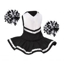 Bearwear Cheerleader Outfit - Black with White
