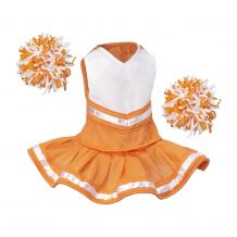Bearwear Cheerleader Outfit - Orange with White